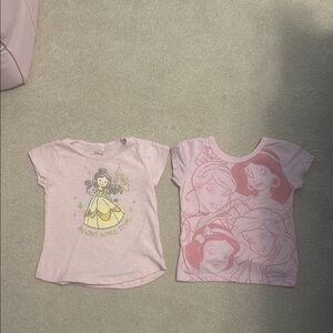 Disney Princess T-Shirts Set size 4